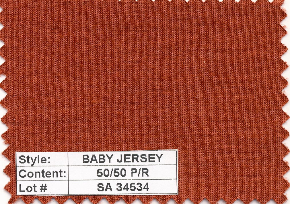 Baby Jersey 50/50 Poly Rayon